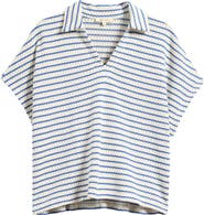 Madewell Textured Knit Johnny Collar Shirt