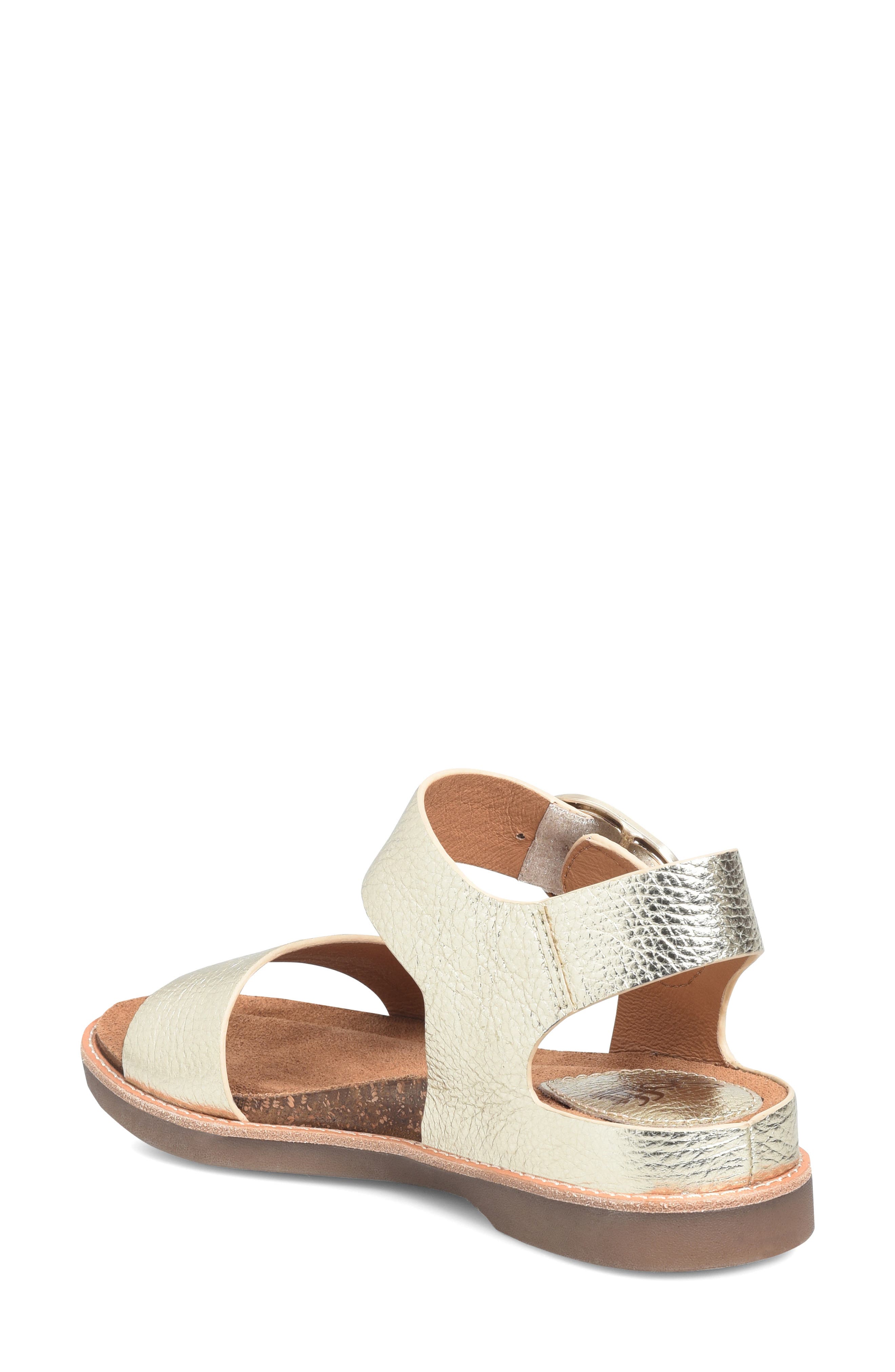 Söfft Bali Sandal, Alternate, color, Platino