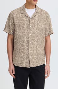 !SOLID Utkolt Floral Camp Shirt