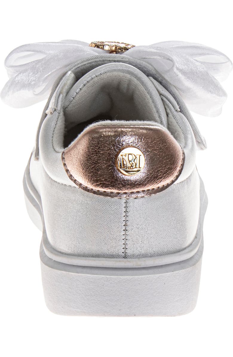 Badgley Mischka Collection Kids' Kensie Sneaker, Alternate, color, White