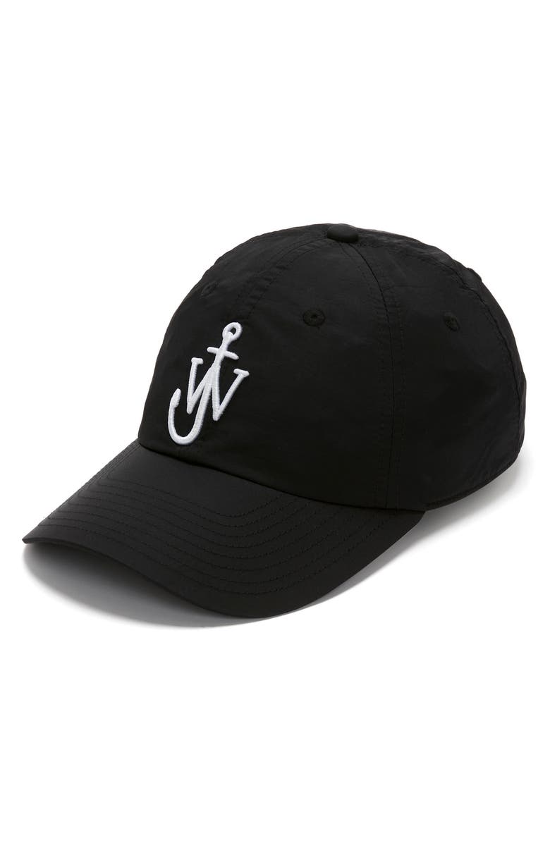 JW Anderson Anchor Logo Adjustable Baseball Cap, Main, color,