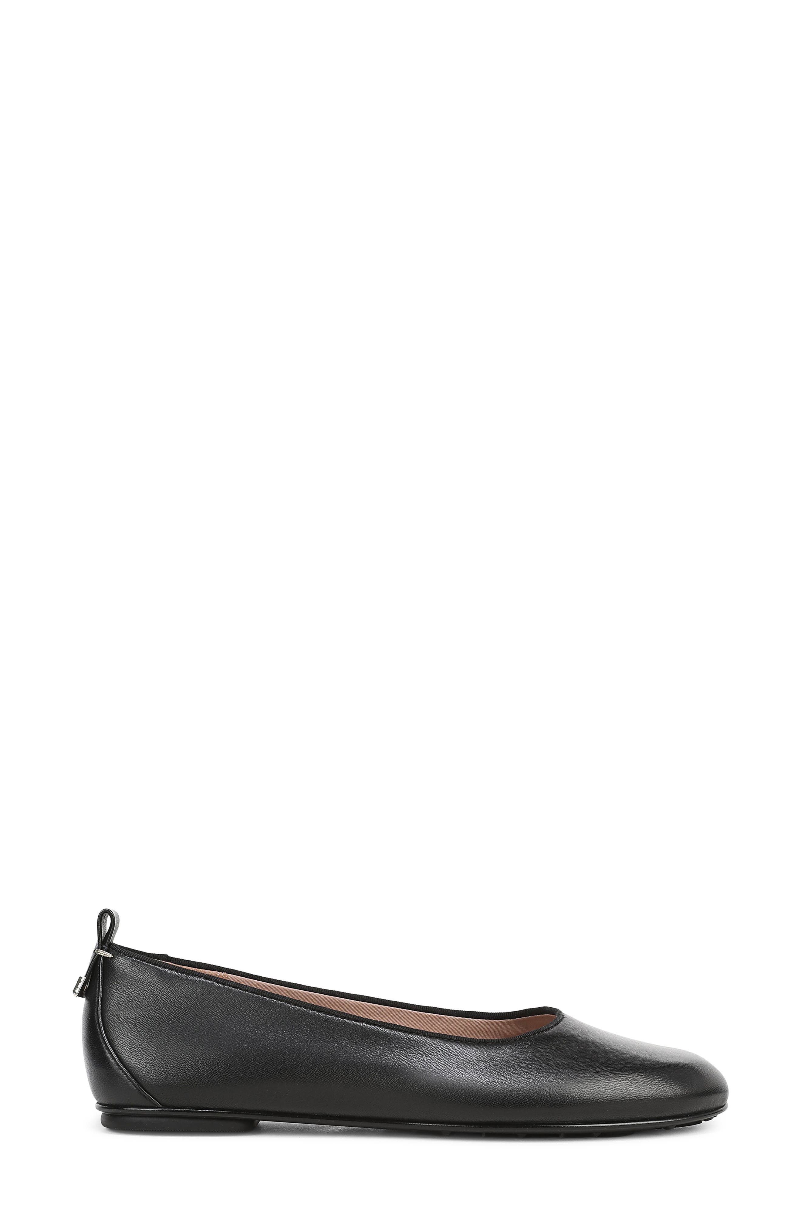 Naturalizer Ava Ballet Flat, Alternate, color, Black Leather