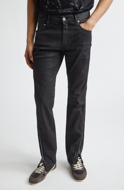 Vega Zip Leg Skinny Jeans