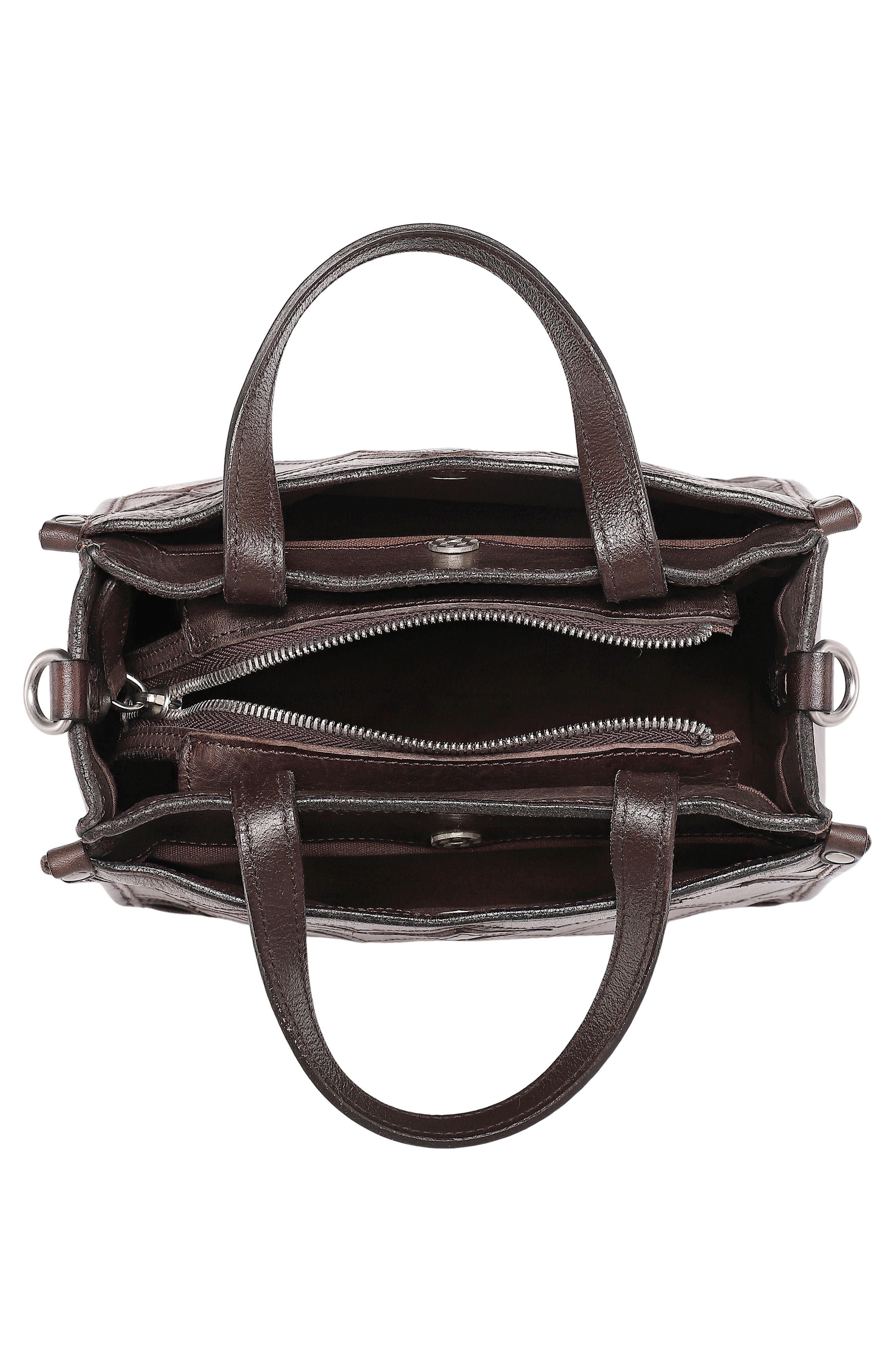 OLD TREND Mermaid Mini Convertible Tote Bag, Alternate, color, Taupe