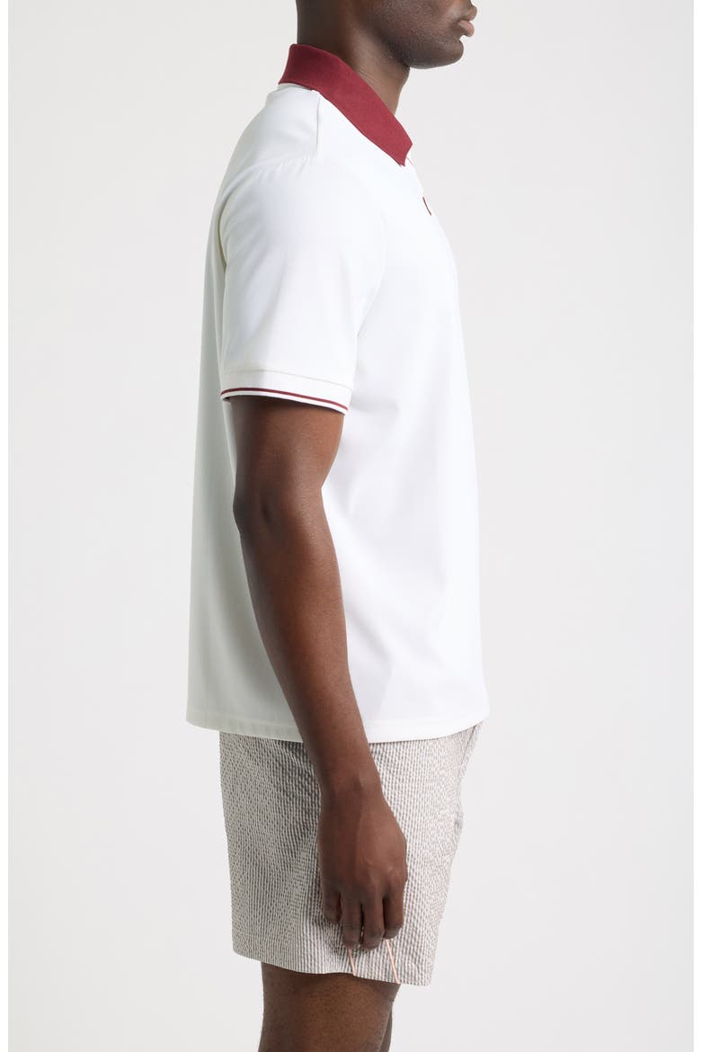 Barrio Polo Shirt, Alternate, color, BRIGHT WHITE