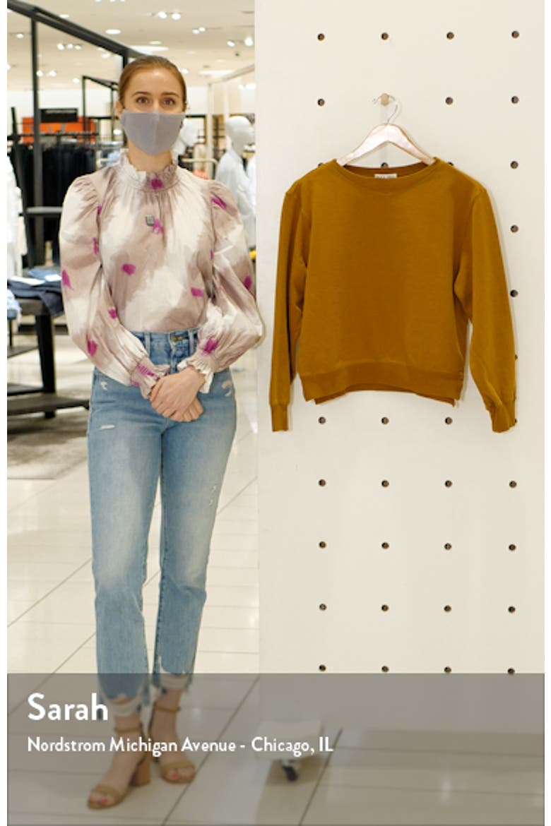 Lakeside Boatneck Sweatshirt video