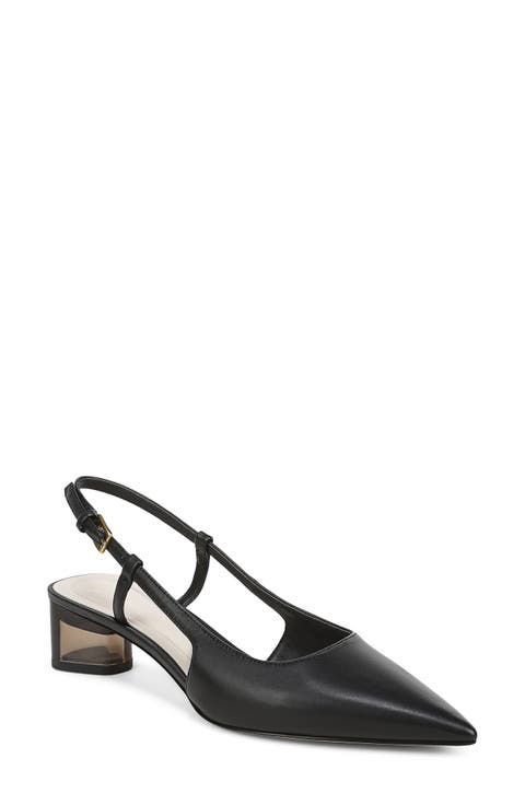 Amelie Slingback Pointed Toe Pump (Women)