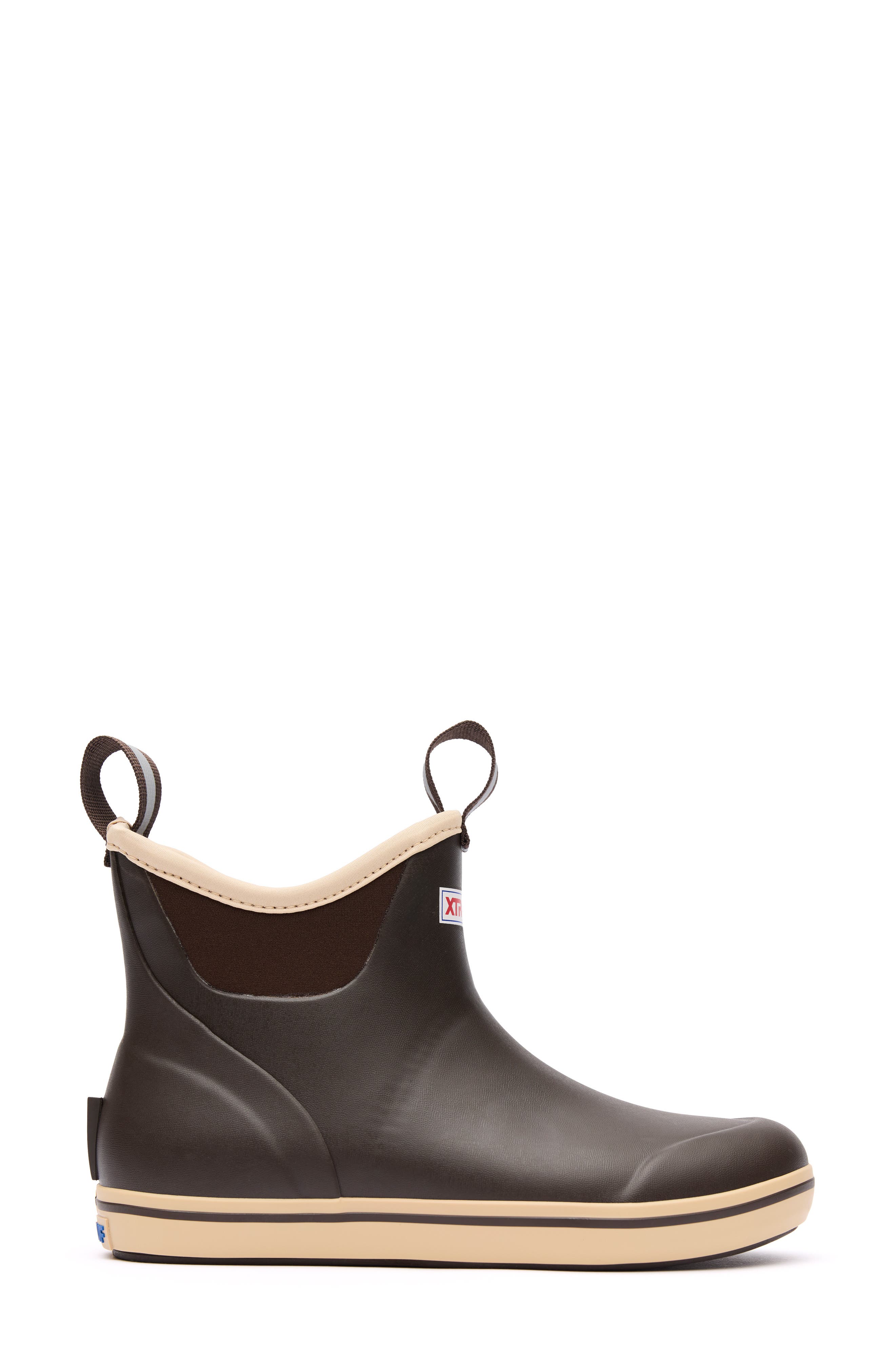 Waterproof Ankle Deck Boot, Alternate, color, BROWN