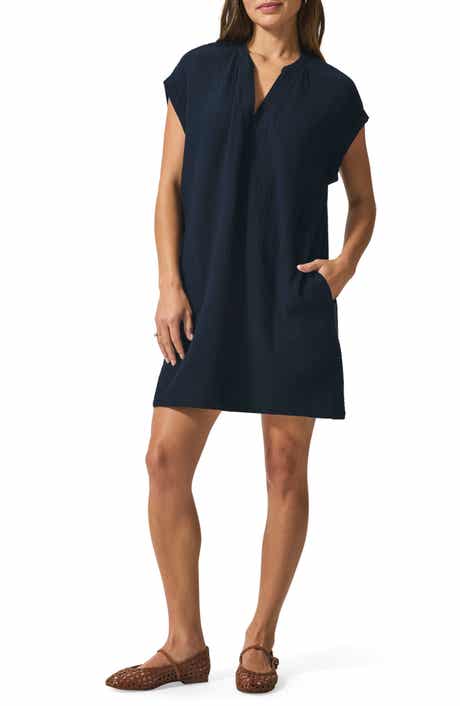 Splendid Adele Cotton Gauze Minidress