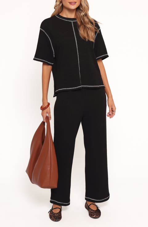 Angler Short Sleeve Sweatshirt & Pants Set