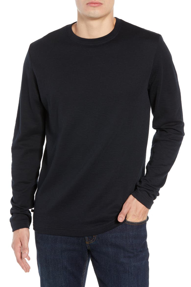 Renner Regular Fit T-Shirt, Main, color, BLACK