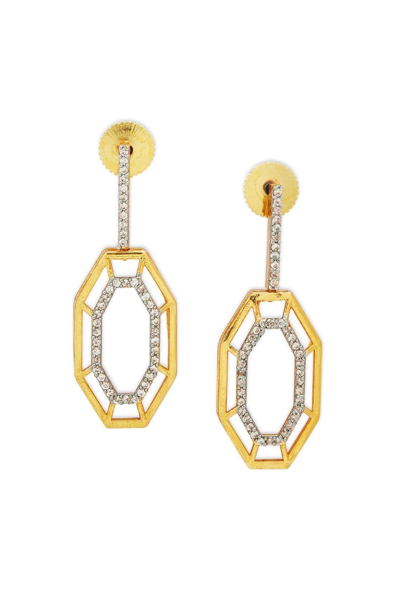 SYRA EARRINGS, Main, color, Gold Plated