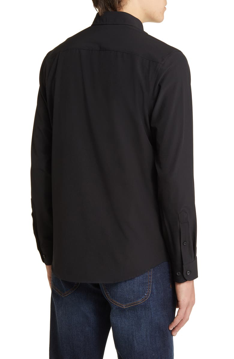 Nordstrom Solid Button-Up Shirt, Alternate, color,