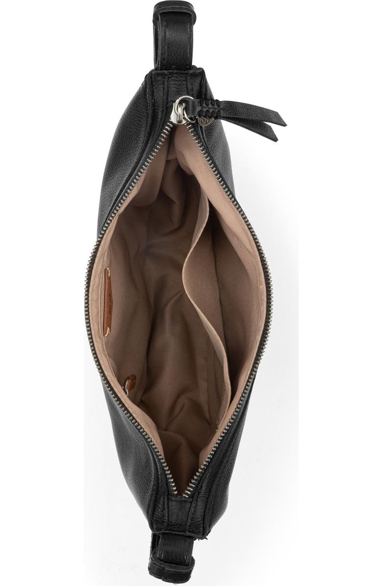 The Sak Tess Shoulder Bag Leather, Alternate, color, Black