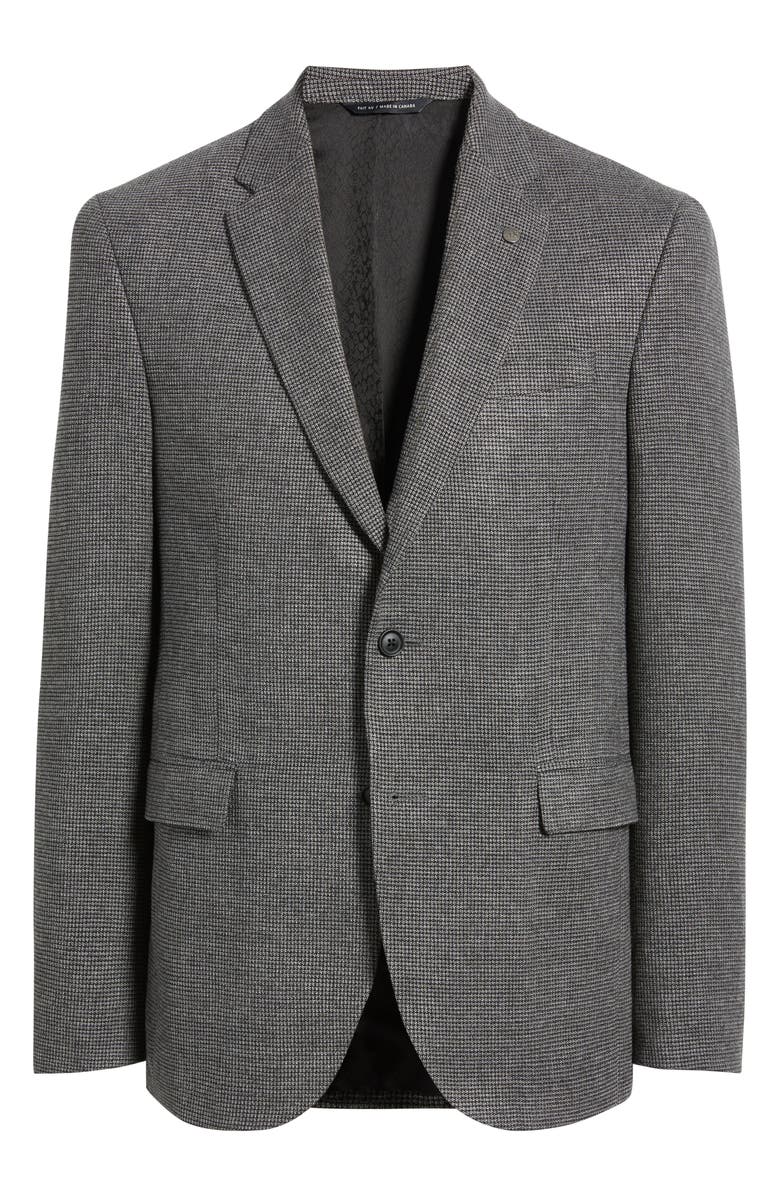 AllSaints Ross Slim Fit Sport Coat, Alternate, color, Grey