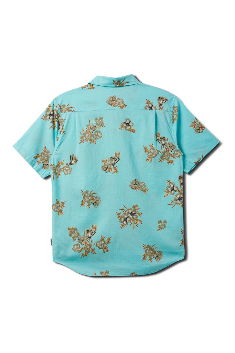 Habitats Classic Short Sleeve Button-Up Shirt, Alternate, color, ISLAND WATERS