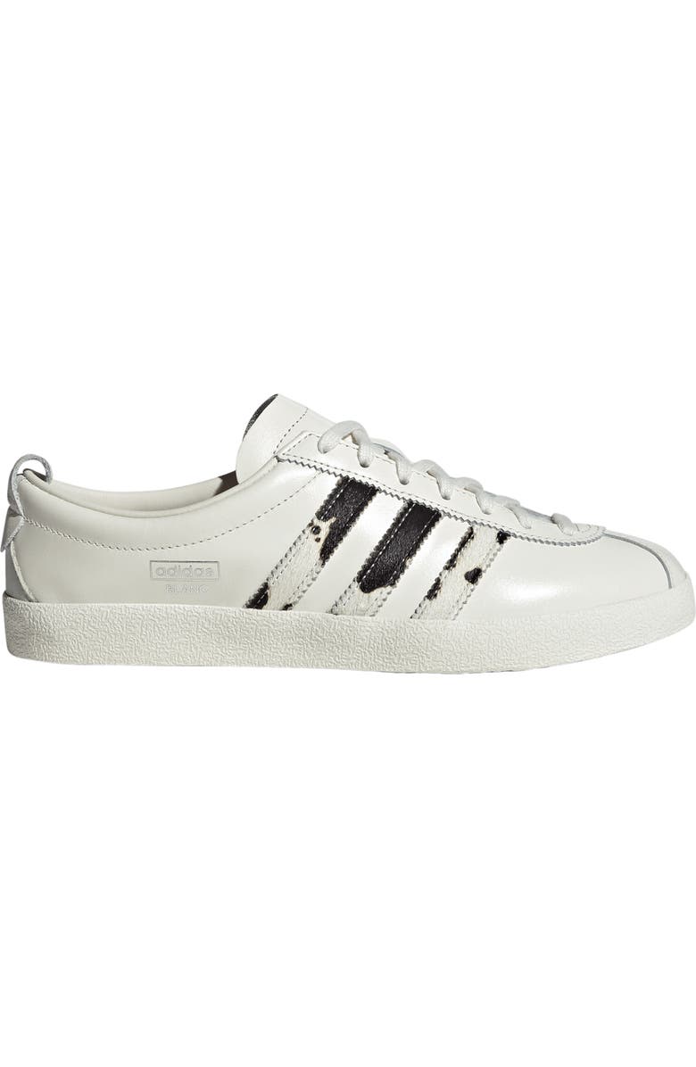adidas Blanc Leather Sneaker, Alternate, color, Off White/ White/ Silver