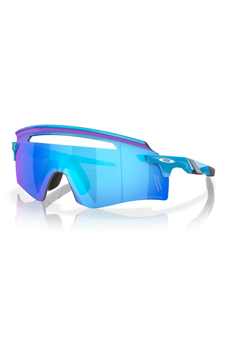 Rectangle Wrap Sunglasses, Alternate, color, SKY BLUE