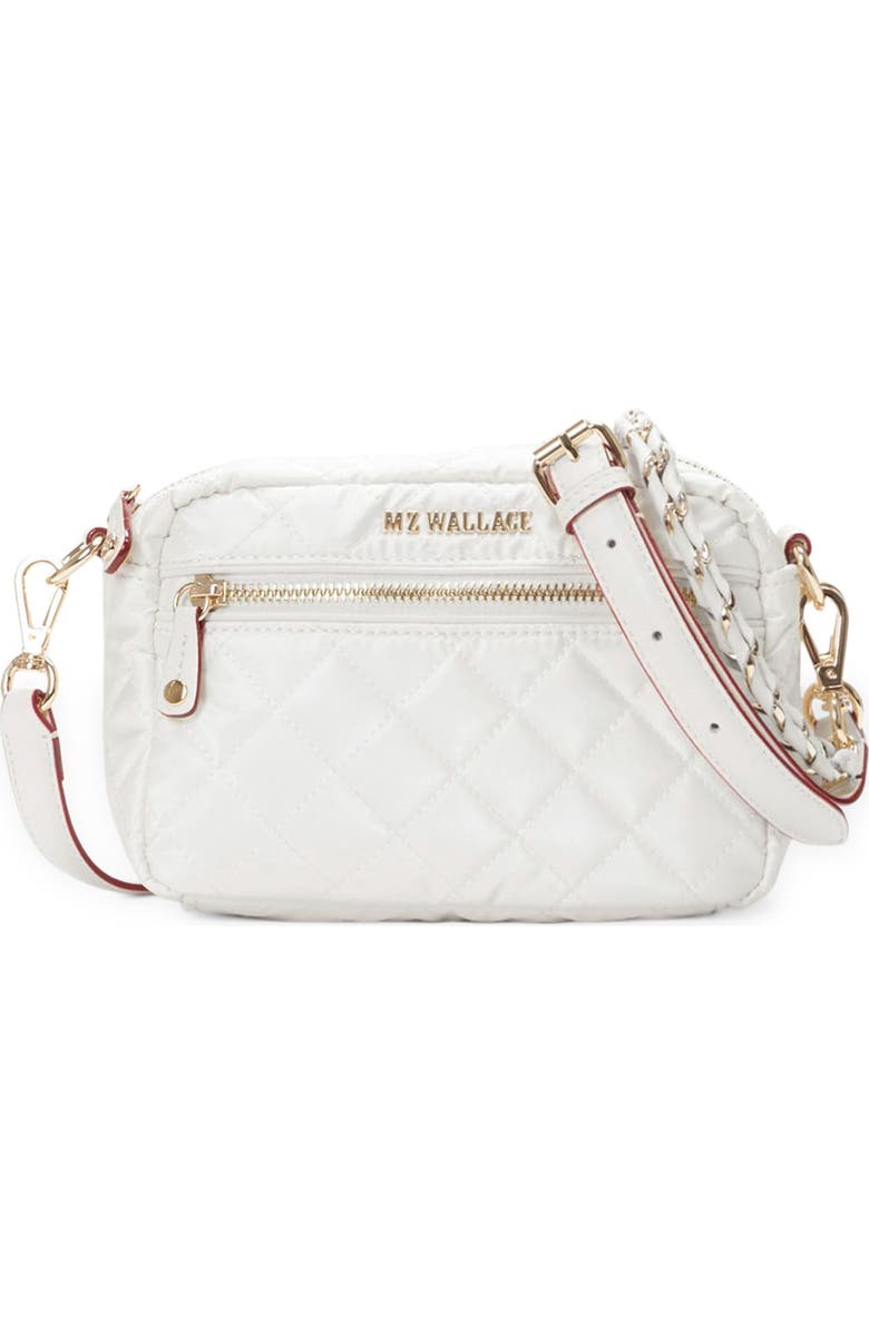 MZ Wallace Mini Crosby Quilted Nylon Crossbody Bag, Main, color,