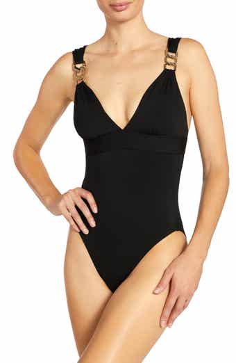 Robin Piccone Jane Plunge One-Piece Swimsuit
