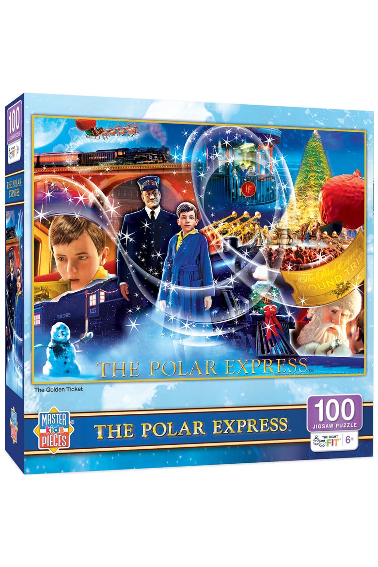 Golden Ticket 100 Piece Puzzle, Main, color, Multicolor