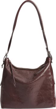 Lemaire Small Belted Leather Hobo Bag