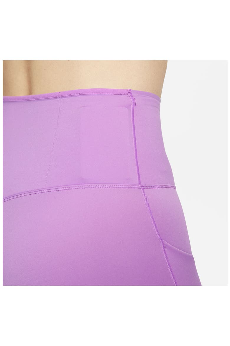 Dri-FIT Go Firm Support High Waist Crop Leggings, Alternate, color, 532 RUSH FUCHSIA/BLACK