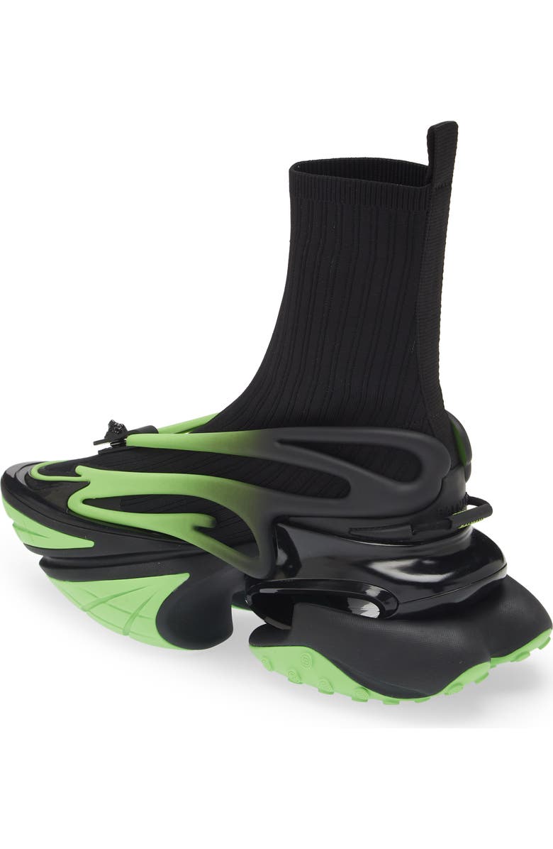 Balmain Unicorn High Top Sneaker, Alternate, color,