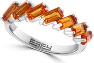 EFFY Citrine Baguette Stacking Ring