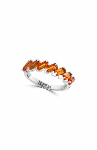 EFFY Citrine Baguette Stacking Ring