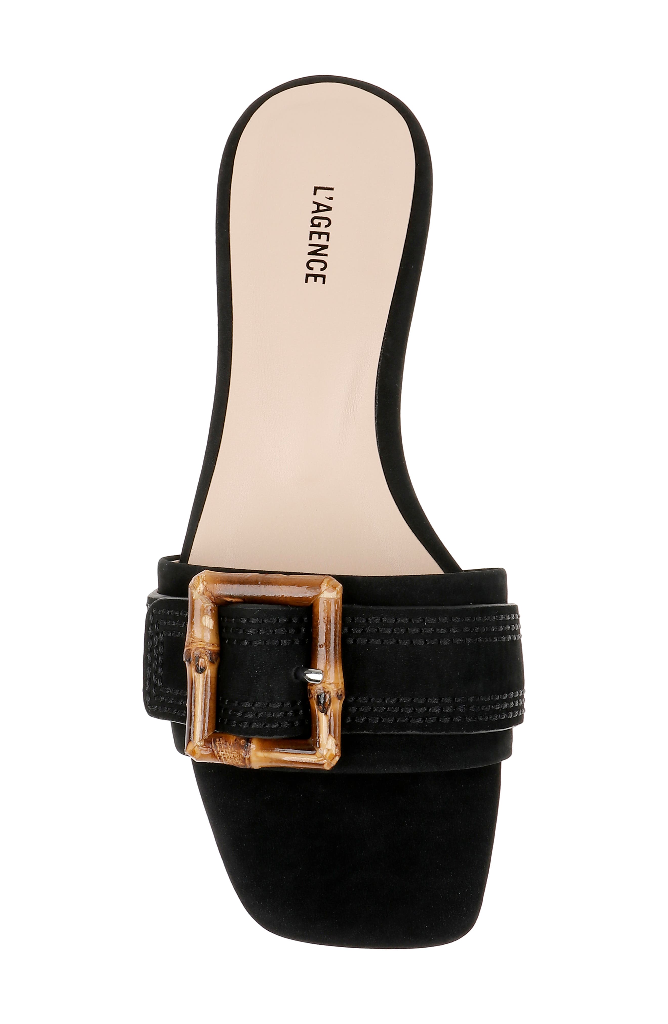 L'AGENCE Aurelie Slide Sandal, Alternate, color, 