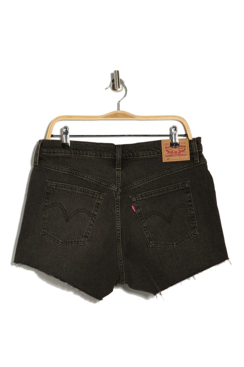 501® Original High Waist Denim Cutoff Shorts, Alternate, color, HIT ESCAPE