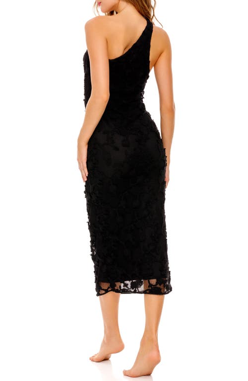 AGUA BENDITA AGUA BENDITA BALM CHROMA ONE-SHOULDER COVER-UP MIDI DRESS