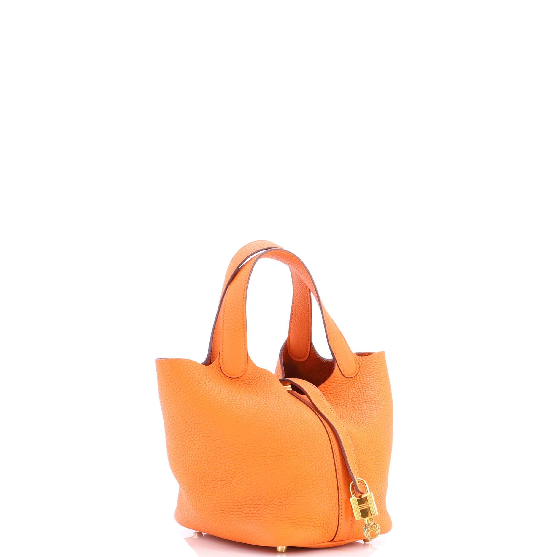 Pre-Owned Hermes Picotin Lock Bag Clemence PM, Alternate, color, 