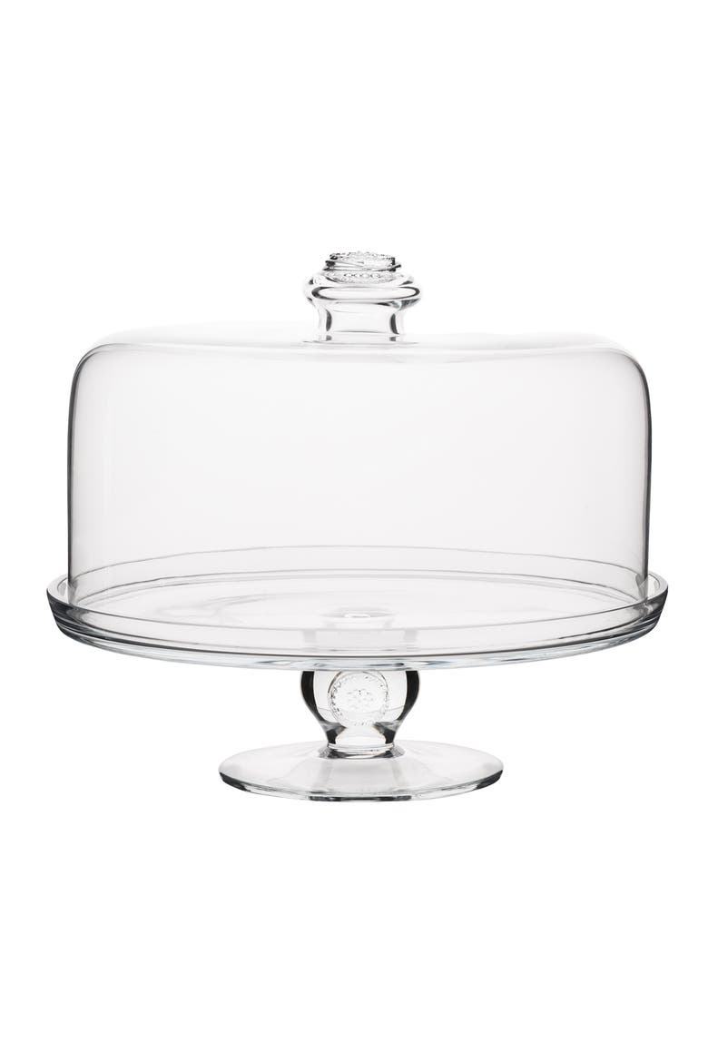 Berry & Thread Glass Cake Dome, Alternate, color, CLEAR