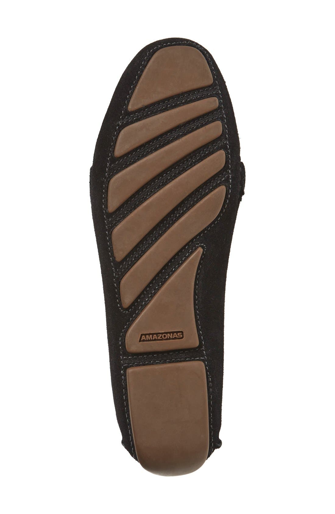 'Carrie' Loafer, Alternate, color, BLACK
