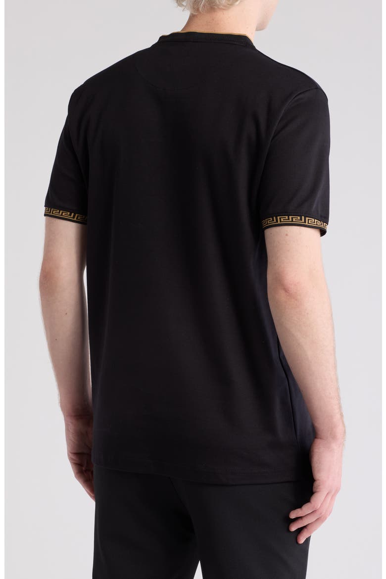 Gold Tipping Top, Alternate, color, BLACK