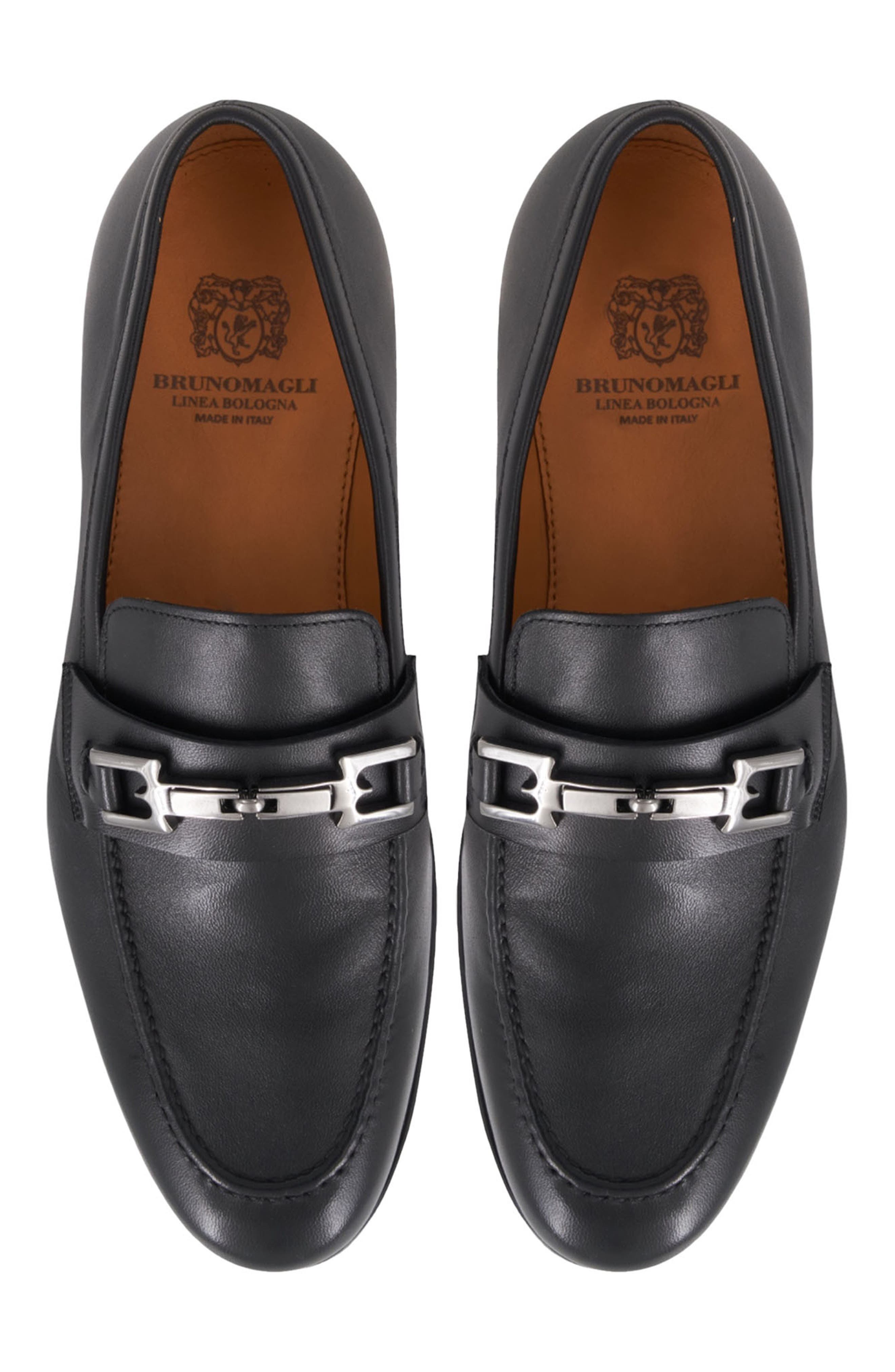 Bruno Magli Flex Bit Loafer, Alternate, color, Black