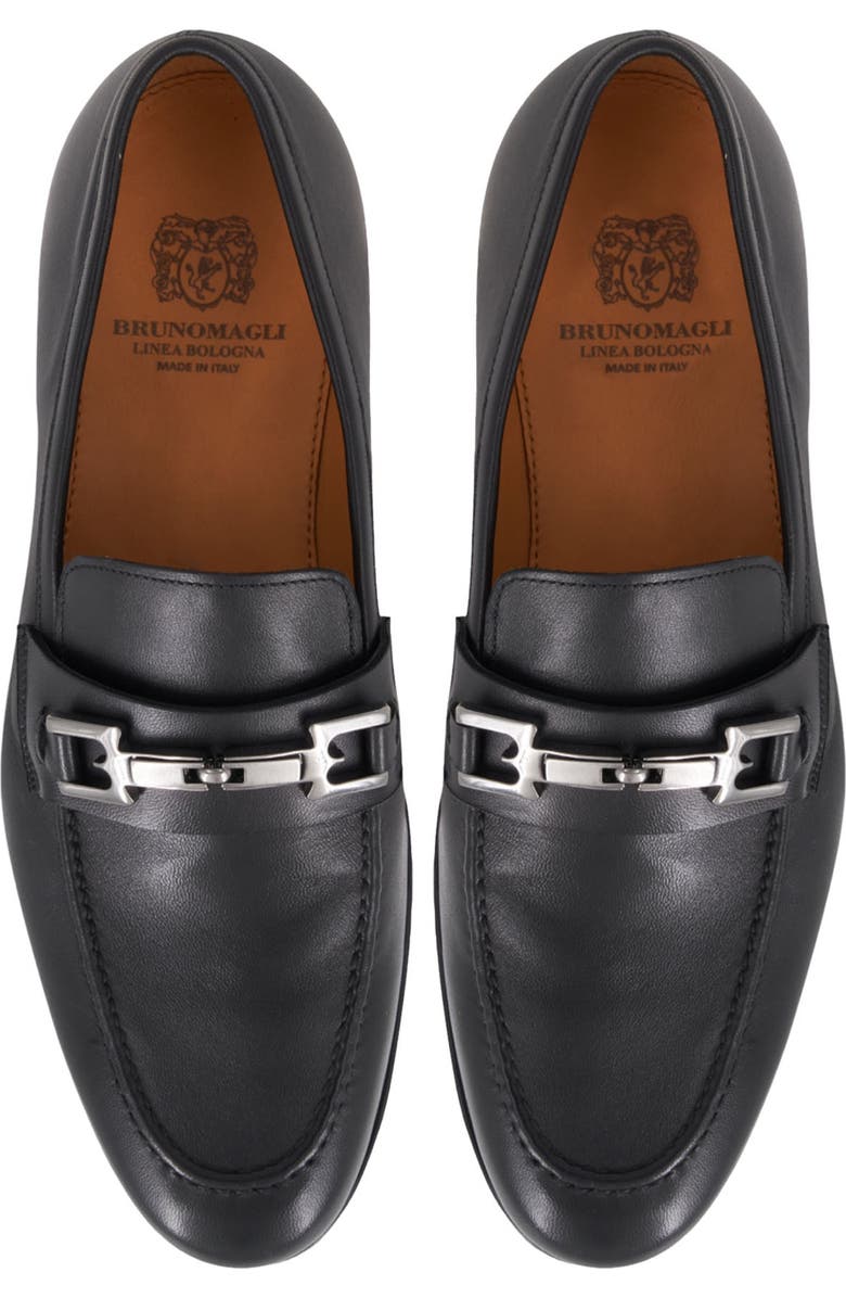 Bruno Magli Flex Bit Loafer, Alternate, color, Black