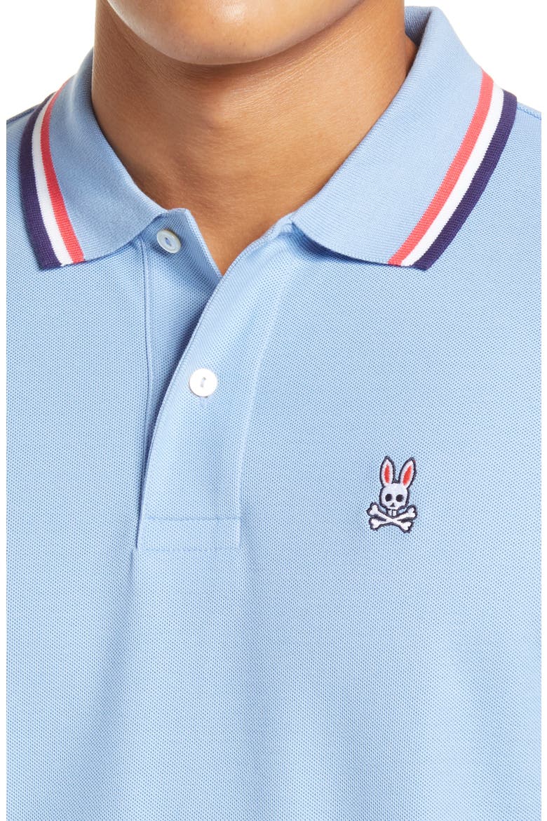 Bower Tipped Short Sleeve Polo, Alternate, color, 442 BELAIR