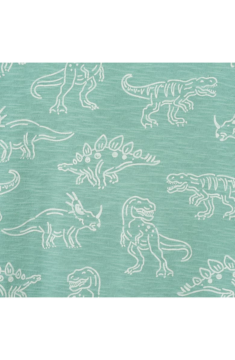 Andy & Evan Kids' Graphic Cotton Blend T-Shirt, Alternate, color, Green