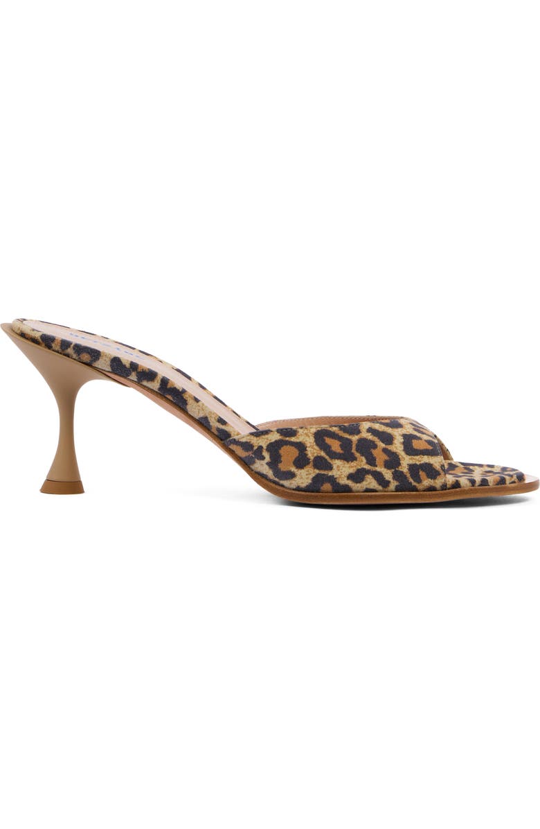 BETZÁBE Jenni Sandal, Alternate, color, Tan Leopard Suede Tonal Heel