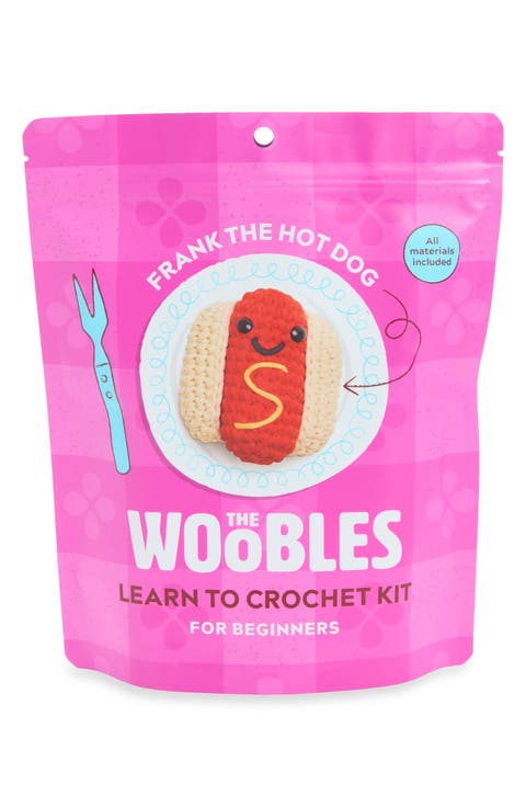 Hot Dog Crochet Kit