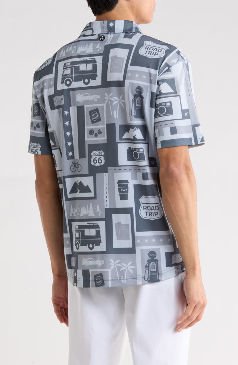 Swannies Detour Polo, Alternate, color, Grey