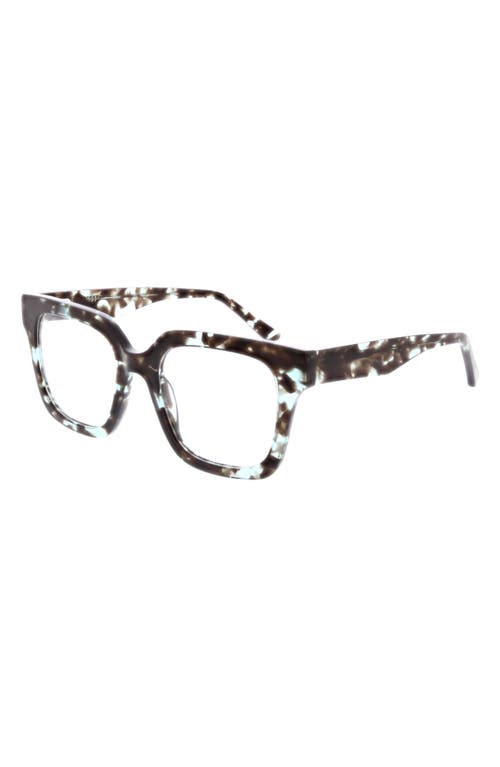 Oscar De La Renta 51mm Chunky Square Reading Glasses