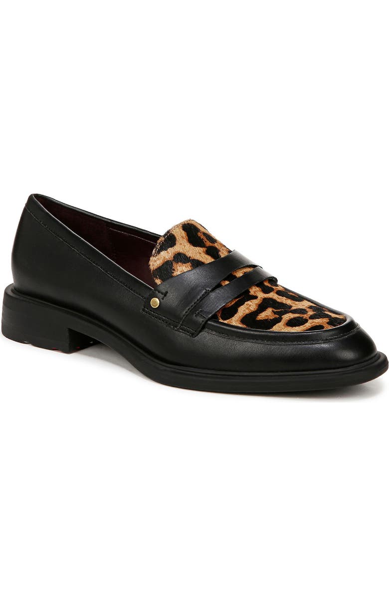 Franco Sarto Edith Penny Loafer, Main, color, Black Multi