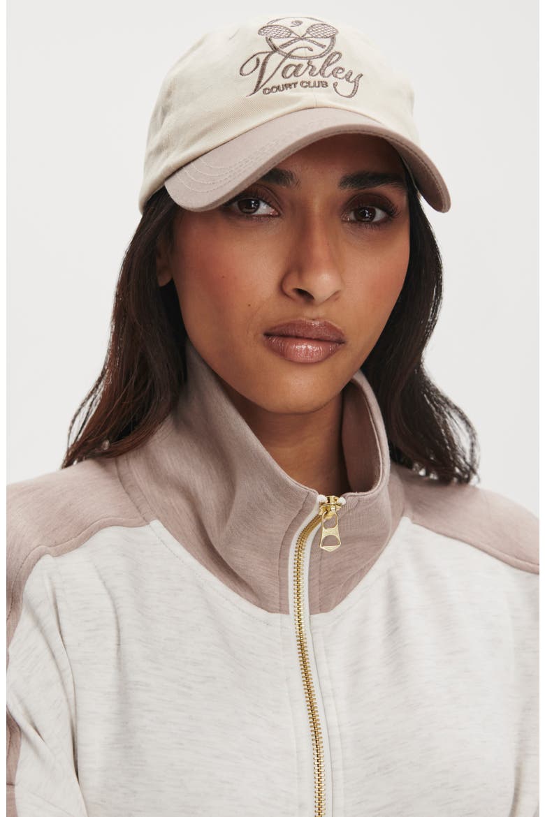 Garcia Full Zip Sweatshirt, Alternate, color, IVORY MARL/ TAUPE MARL