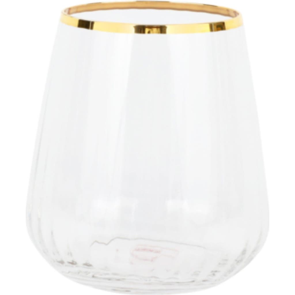 Vietri Francesca Double Old Fashioned Glass In Transparent