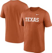 Nike Men's Nike Texas Orange Texas Longhorns Primetime Legend Wordmark T-Shirt