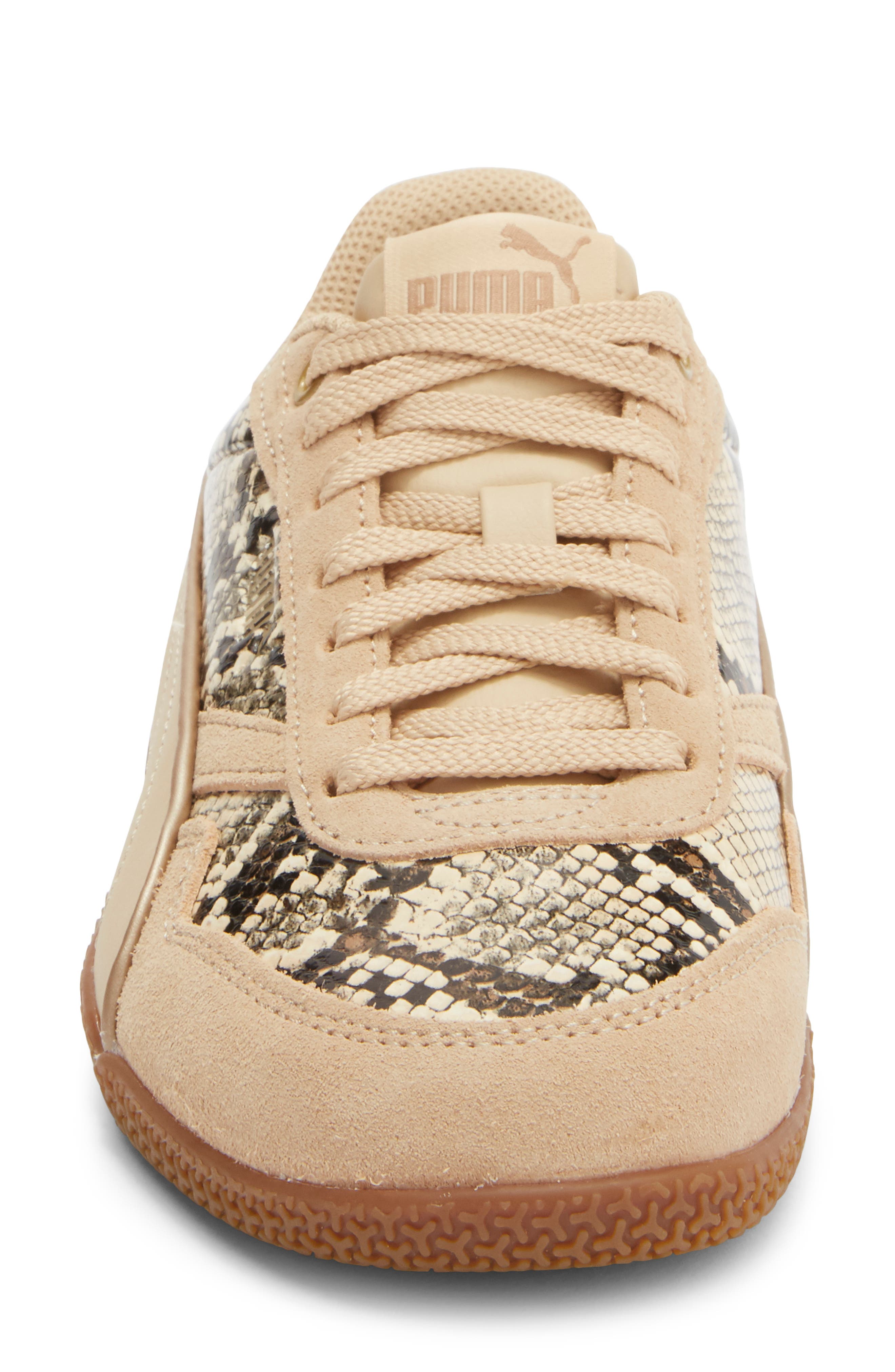 PUMA Bella Donna SD Sneaker, Alternate, color, Light Sand/ Gold/ Chocolate